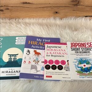 Japanese Language Learning Book Set